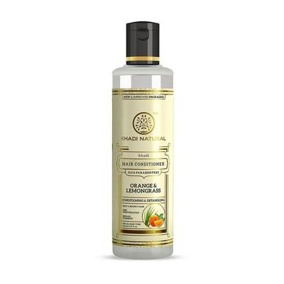 Condicionador Herbal de Laranja & Capim-limão|Condicionador Herbal Para Cabelos Frizzados|Condicionador Para Reparar Cabelos Danificados- 210 ml