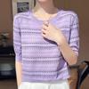 Navava ShorT Sleeve Round Neck KniT T shirT Nk2911