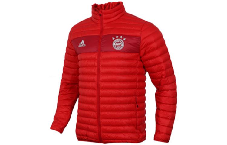 

Adidas Down Jackets Men s Red Stand Collar Lightweight CY6111 XL