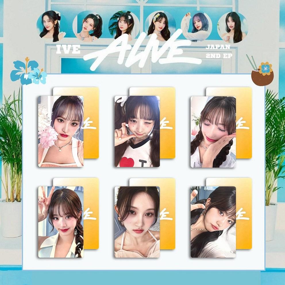 IVE Photocards 30 Sheets 36 Sheets IVE Photocard Switch Alive World Tour MINE