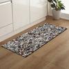 Colored Stone Bathroom Absorbent Non-Slip Floor Mat Kitchen Strip Bedroom Door Mat Living Room Carpet