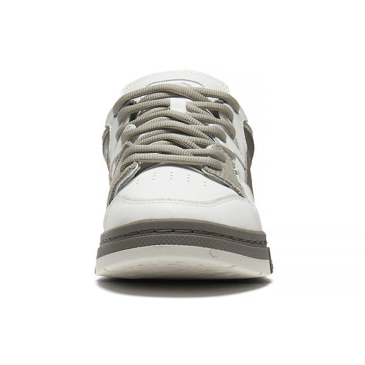 Li Ning Wave Pro Suede, Leather Slip Resistant, Abrasion Resistant, Lightweight Low top Skateboard Shoes Men's AECS059-2