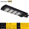 UOSU 100W Oval Solar Motion Sensor Street Light