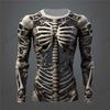 2026 Nieuw Schedel Mannen Grafisch Skelet Lange Mouwen T-shirt Halloween 3D Print T-shirt Mannen Vrouwen Mode Hip Hop Harajuku Tops T-shirts