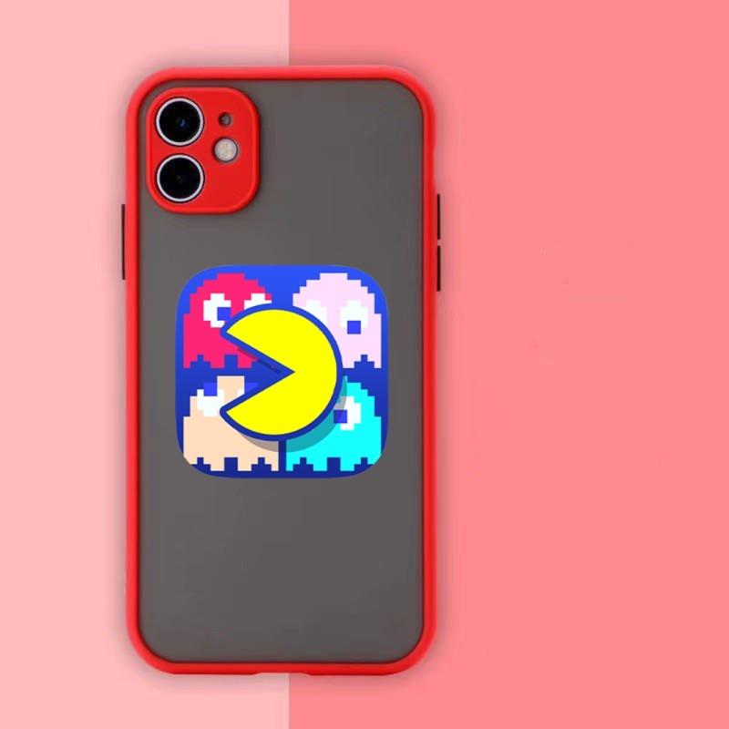 

Милый чехол для телефона с изображением игры Pac-Man для IPhone 13 12 11 Mini Pro Max XS X Max XR 8 7 Plus SE 2022, цвет кожи, чехол для телефона iPhone SE 2020-2022