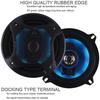 2Pcs 3 Way Car Coaxial Horn Hifi Full Frequency Stereo Audio Music Loudspeaker