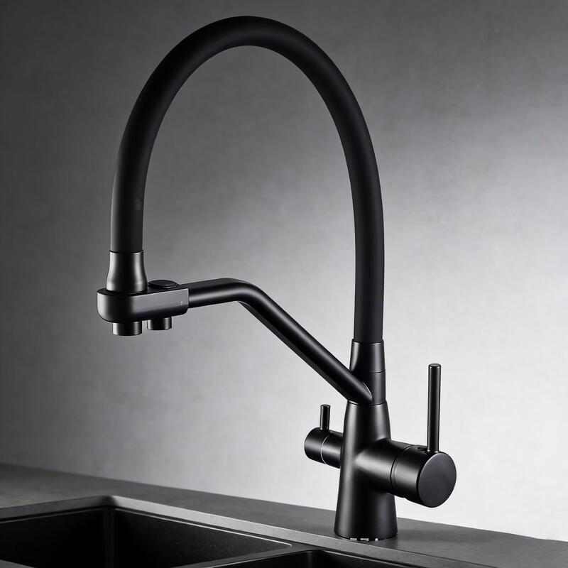 

TLXT 3-in-1 Rotating Kitchen Faucet with Purified Water