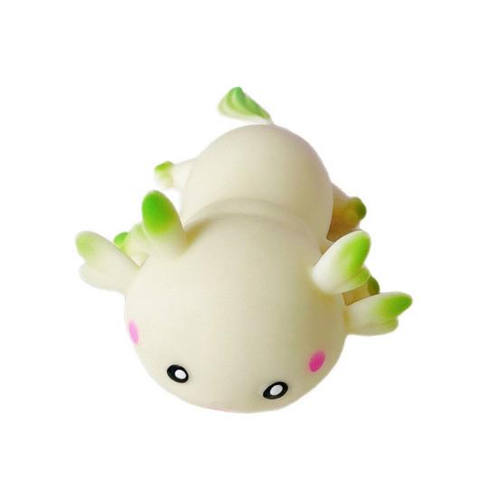 Mini Salamander Stress Ball Soft Stretchy Cartoon Salamander Anxiety Relief Toy Decompression Animal Fidget Toy