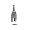 Driver Slot Butterfly Bolt Socket Sleeve Wrench with 1/4 Inch Hex Shank for Electric Screwdrivers In Fastening Bolts and Hooks