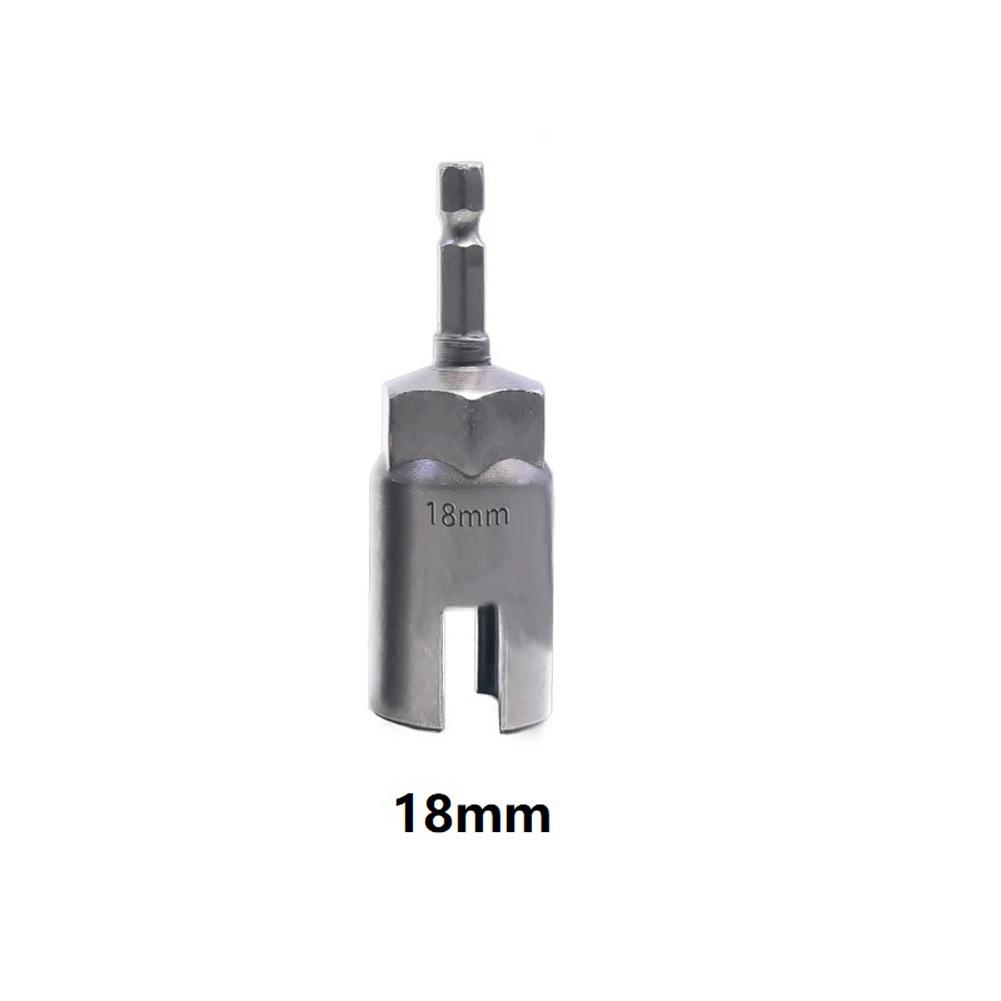Driver Slot Butterfly Bolt Socket Sleeve Wrench with 1/4 Inch Hex Shank for Electric Screwdrivers In Fastening Bolts and Hooks