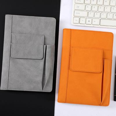 Retro PU Leather Notebook To Do List Meeting Minutes Book Multifunction Memo Book Students
