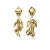 Zinc Zinc Alloy Acrylic Drop Earrings Sweet Dangle Earrings Fashion Petal Tassel Earrings  Formal Occassion