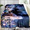 Train Dragon Blanket Flannel Throw for Sofa, Travel, Camping, Livingroom, Office, Chair and Bed Soft and Warm Holiday Birthday Gifts