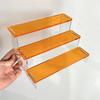 3 Layer Acrylic Color Display Shelf Toy Manual Blind Box Storage Shelf Lipstick Cosmetics Perfume Creative Shelf Storage Box Cupcake Organizer Rack