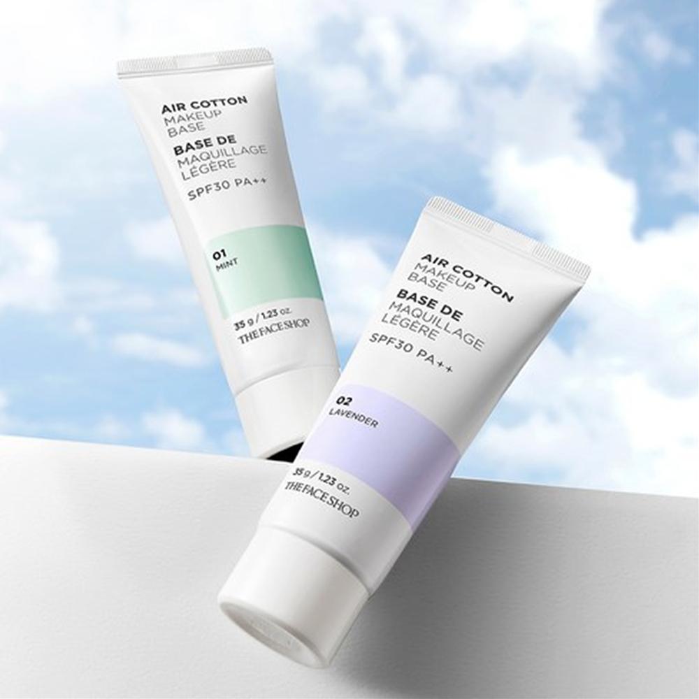 THE FACE SHOP Air Cotton Makeup Base SPF30 PA++