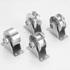1Pcs Track Wheel Bearing Pulley 304/201 Stainless Steel U/V/H Shaped Sliding Door Rollers 48 Wheel Thickened Rigid Caster
