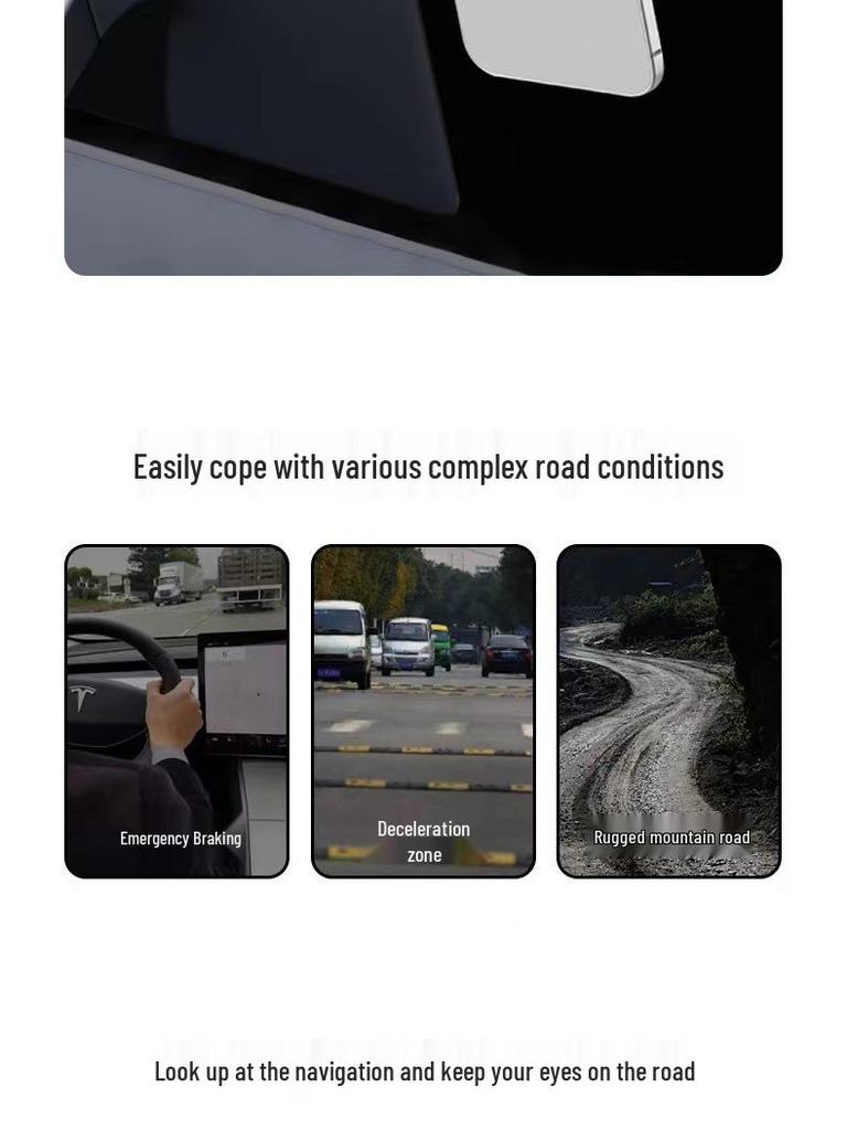 Tesla Model 3/Y MagSafe Magnetic Phone Holder for Navigation