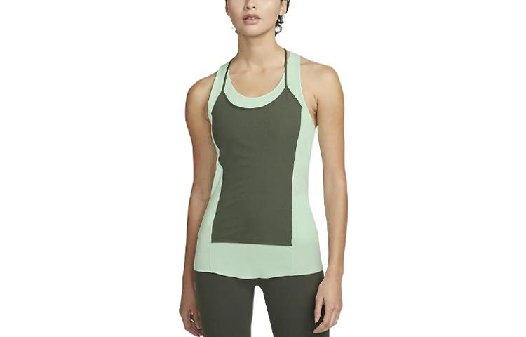 Nike Tank Tops Women s Green Thin Racerback DM7005-379 M