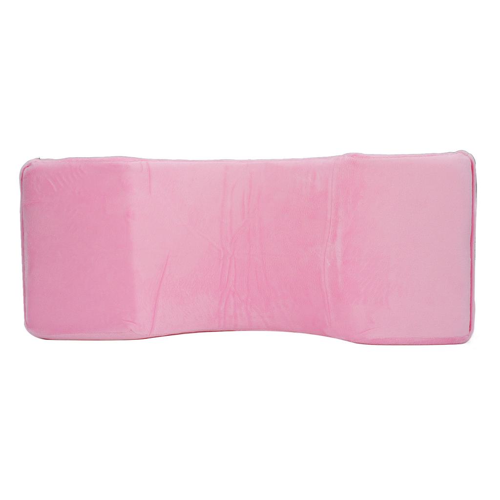 Eyelash Extension Pillow Neck Support Eyelash Pillow Soft Breathable Memory Foam U Shape Lash Pillow for Beauty Salon Pink