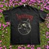 Motorhead Lemmy singt in Mikrofonkreis Schwarzes Baumwoll-T-Shirt Größe S5XL Unisex T-Shirt
