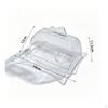 Covered Butter Dish Snug Lid Acrylic Dining Cover Domed