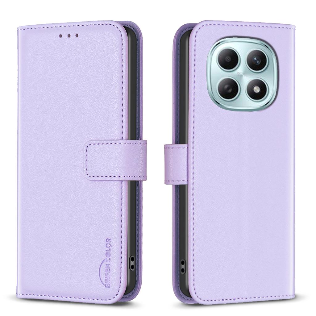 För Xiaomi Redmi Note 15 Pro 4G (Global) Mobilskal BINFEN COLOR BF17 Plånboksfodral Flip Läderskydd