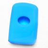 [IKT] Silicone Cover for Toyota Cars Smart Key 3 Buttons Light Blue/Harrier/Land Cruiser/Auris/Camry/Crown Athlete/Crown