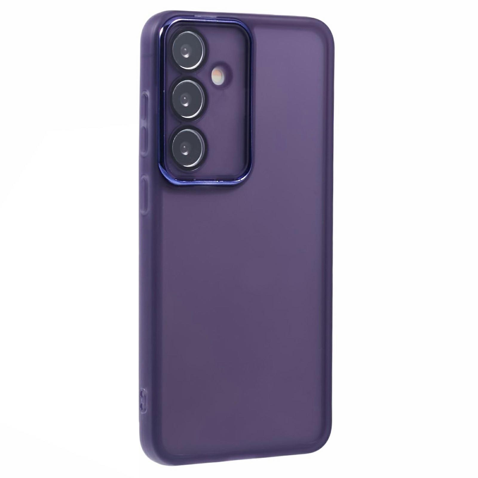 For Samsung Galaxy S26+ Case Electroplated Camera Frame TPU Phone Cover