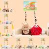1Pair Kawaii Plush Couple Keychain Cartoon Animal Dog Car Keyring  for Lovers