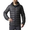 Adidas Down Jackets Men's Black Hooded Moderate Puffer Jacket AP7506