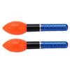 2pcs LED Fishing Floats and Bobbers Plastic Night Fishing Glow Bobbers Float Lights AccessoriesBlue