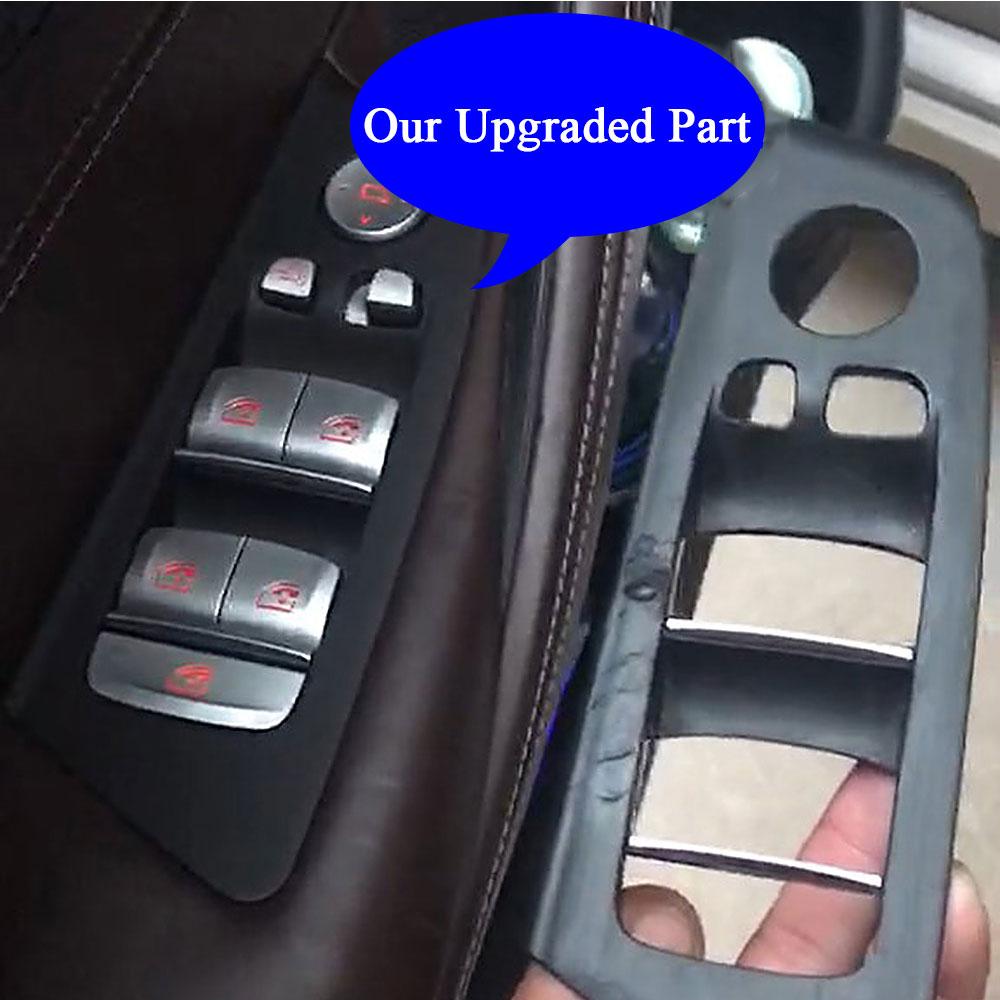 Лівосторонній автомобільний підлокітник внутрішньої двері водія, кнопка підйому вікна, кришка панелі для BMW 5 серії G30 G31 F90 525i 530i