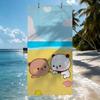 Cartoon Bubu Dudu Cute Towel Quick Drying Beach Towels Are Suitable For Swimming Pools Camping Yoga And The Gym