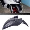 Motorcycle Front Wheel Mudguard Water Splash Protection Cover Carbon Fiber Pattern Front Fender for Honda PCX160 2025-2025