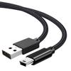 Mini USB Cable Fast Speed Mini USB Cable Fast Speed Transfer Cable Nylon Braided Cord for Fast Data Transfer & Charging