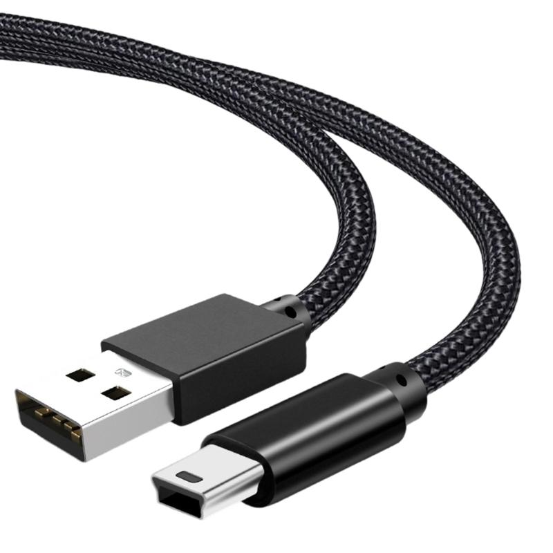 Mini USB Cable Fast Speed Mini USB Cable Fast Speed Transfer Cable Nylon Braided Cord for Fast Data Transfer & Charging