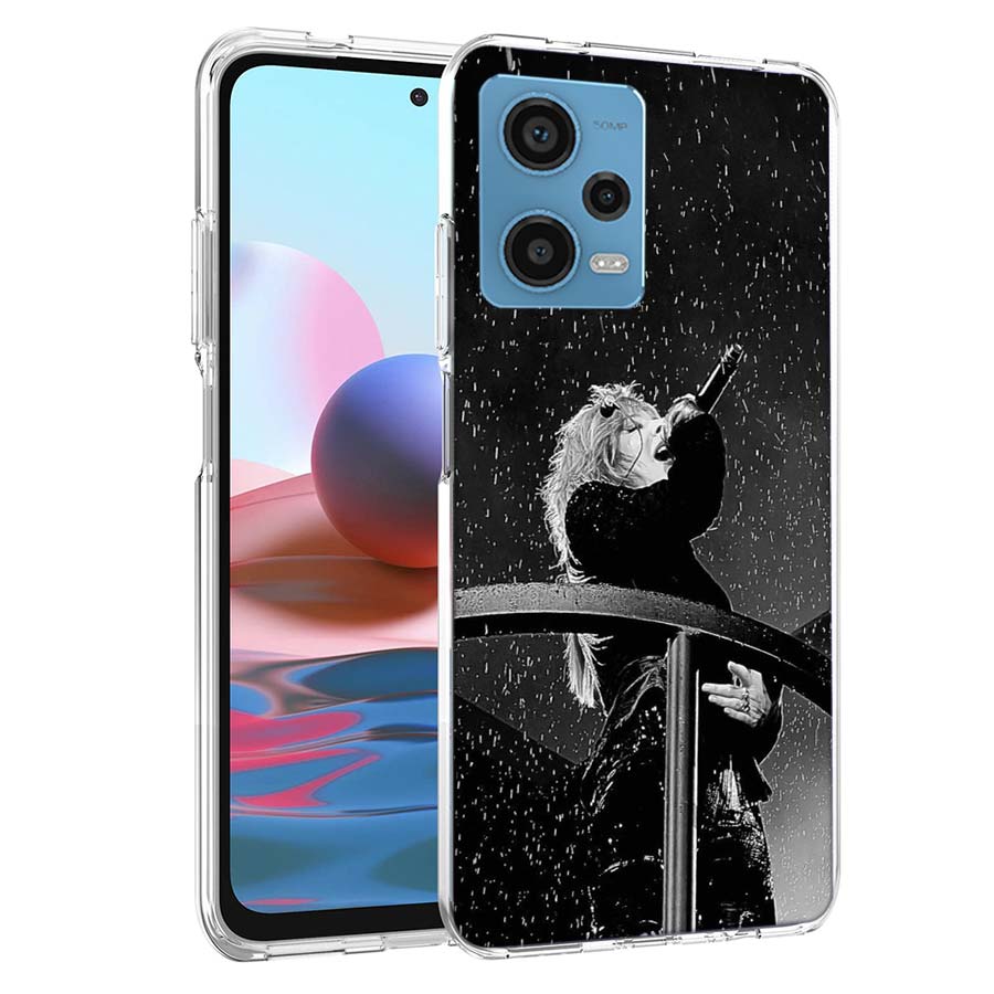 Mylene Farmer Phone Case For Redmi Note 13 12 14 15 Pro Plus 13R 11 11T 11E 11S 10 Pro 10S 9 9S Cover Cell Clear TPU Capa Cases