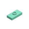 50pcs Building Blocks Modified 1x2 with 1 Stud and Groove Compatible with Major Brands 3794 MOC Bricks