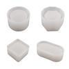 4 Pcs Jewelry Storage Box Casting Epoxy Mold Handmade Mold Jewelry Container Silicone Mold Storage for Case UV Resin Mol
