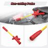 3pcs Non-Piercing Test Hook Clip Car Circuit Tester  Car Motorcycle Vehicle Testing