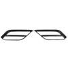 2pcs Front Fog Light Trim Frame Bumper Side Carbon Fiber Style Decoration Fit for X1 2020