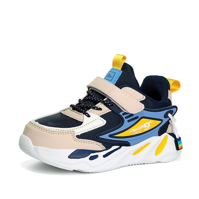 Boys shoes summer single mesh breathable middle school and older children primary school students sports shoes boys mesh casual shoes running shoes