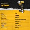 DEWALT 20V Brushless Cordless Impact Driver Drill CN Plug (adapter Included)