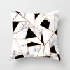 Ins Marble Geometric Print Square Pillow Cover Sofa Cushion Cover