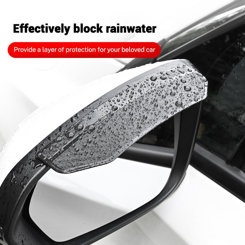 2 Stück Karbonfaser Auto Rückspiegel Regenaugenbrauen Aufkleber für Opel Astra G H J F K Vectra C D Zafira B Antara Corsa Mokka