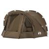 VidaXL 4-Person Waterproof Olive Green Fishing Tent, Camping Tent, Garden Tent, Outdoor Shelter, Shelter of 4005317