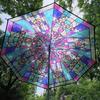 Clear Bubble Umbrella Wedding,Transparent Umbrella Windproofs Canopy Rain Bubble Umbrella Church Glass Stick Umbrella