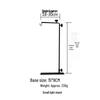 Adjustable Reptile Basking Floor Lamp with Retractable Stand for Lizards, Geckos, Parrots, Birds, and Plants