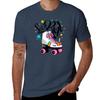 Lets Roll Roller Skate Unicorn Gift For Girls Birthday Party Tshirt Holiday Casual Short Sleeve Top Tshirt