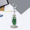 Funny Horrible Game R.E.P.O Keyrings for Accessories Bag Key Chain Ring Jewelry Fans Gifts Horror Keychain Llaveros